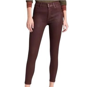 DL1961 FLORENCE SKINNY MID-RISE ANKLE JEANS IN DARK SEQUOIA